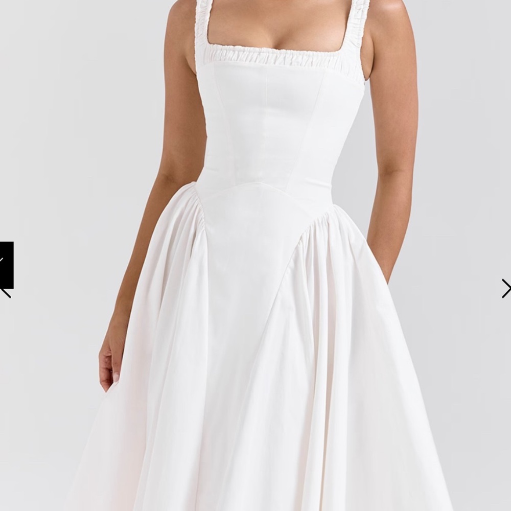 House of CB Dorothy Dress - White